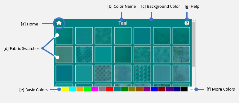 Color page, landscape orientation