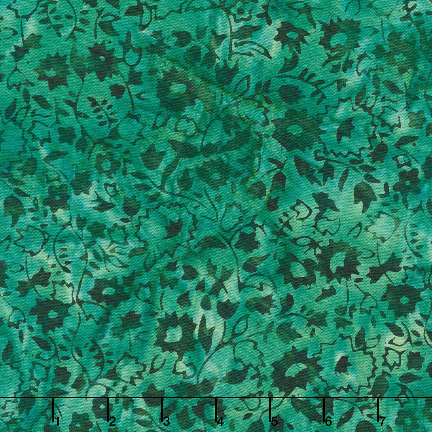 Meadow Sunshine Batiks - Stencil Floral Bermuda