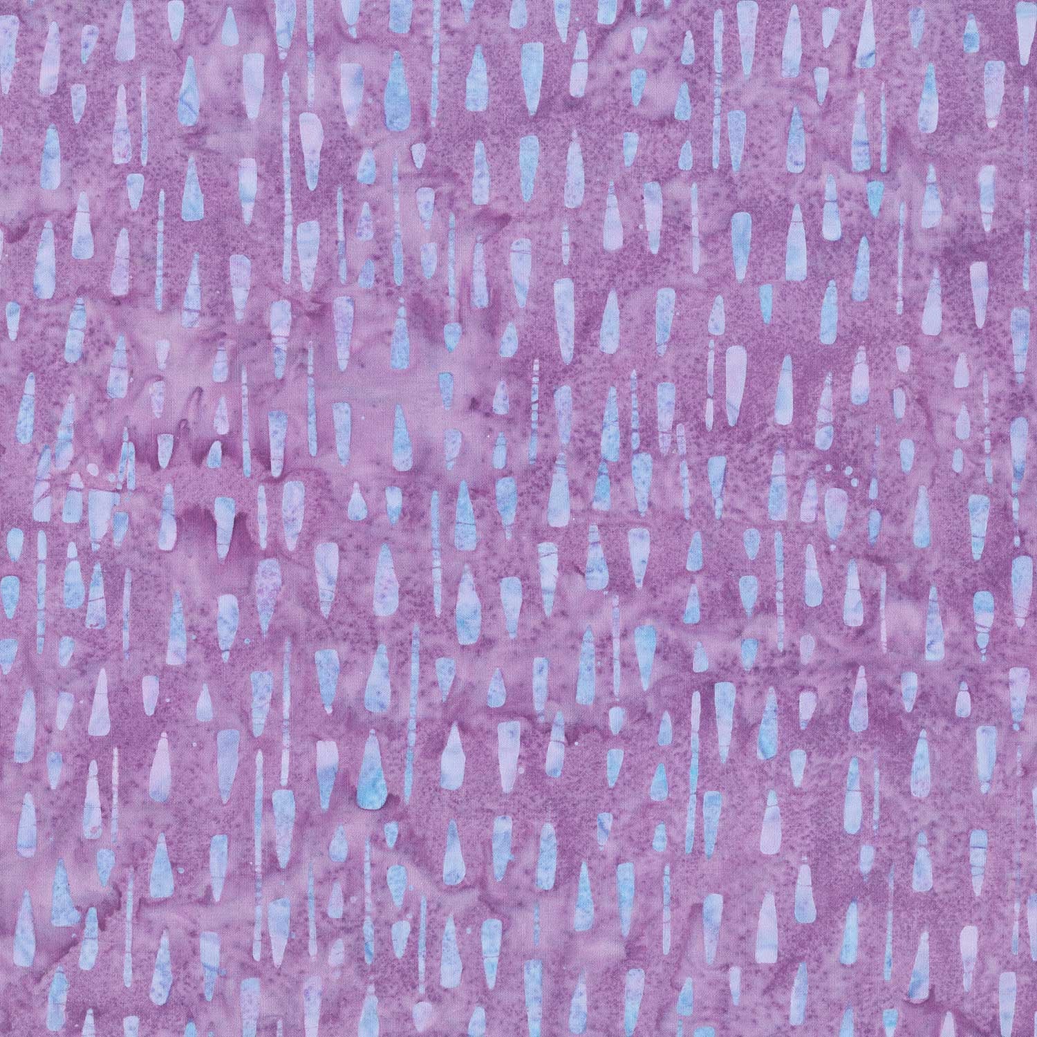 Fairy Floss Batiks - Woodblock Chips Purple