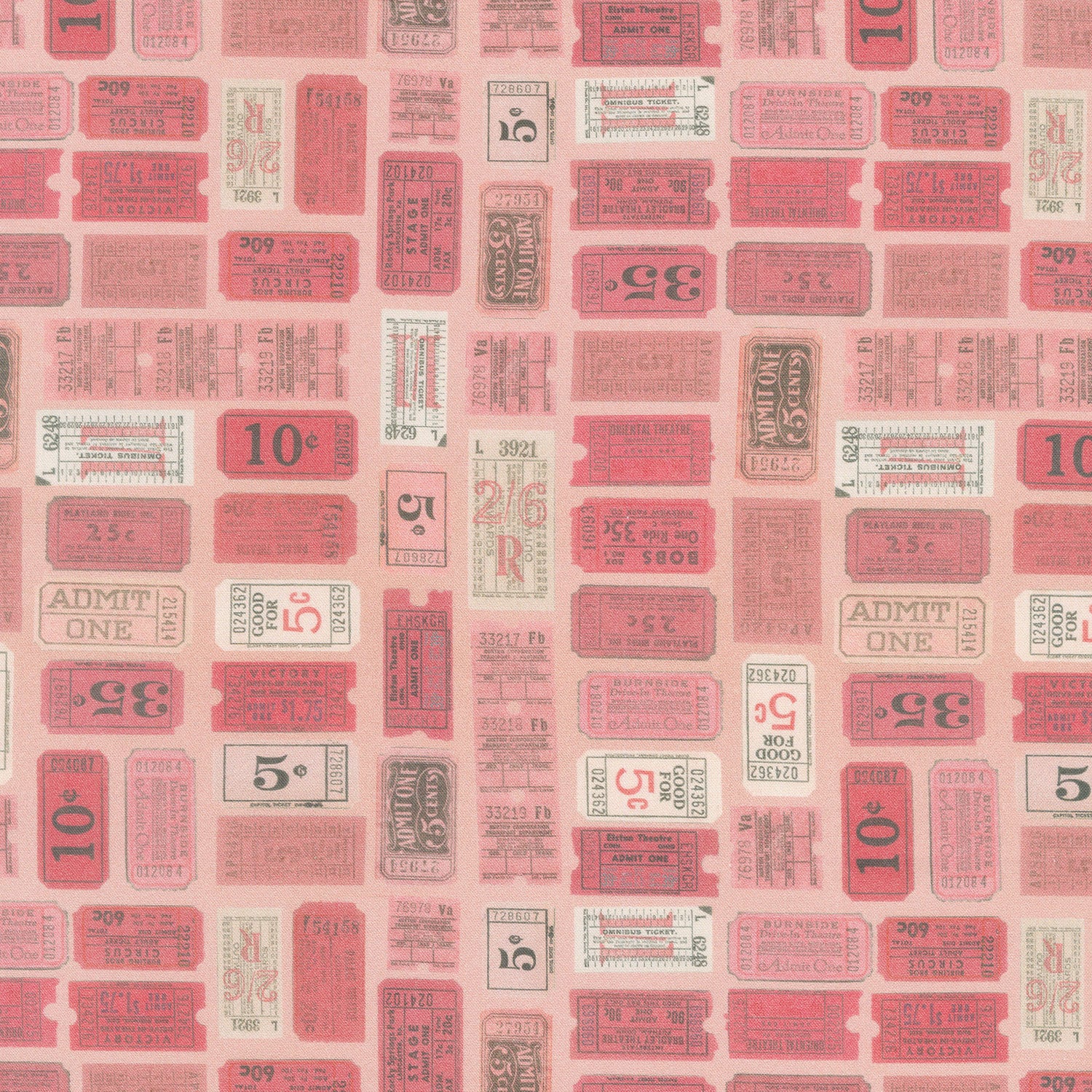 Eclectic Elements - Palette Red Tickets