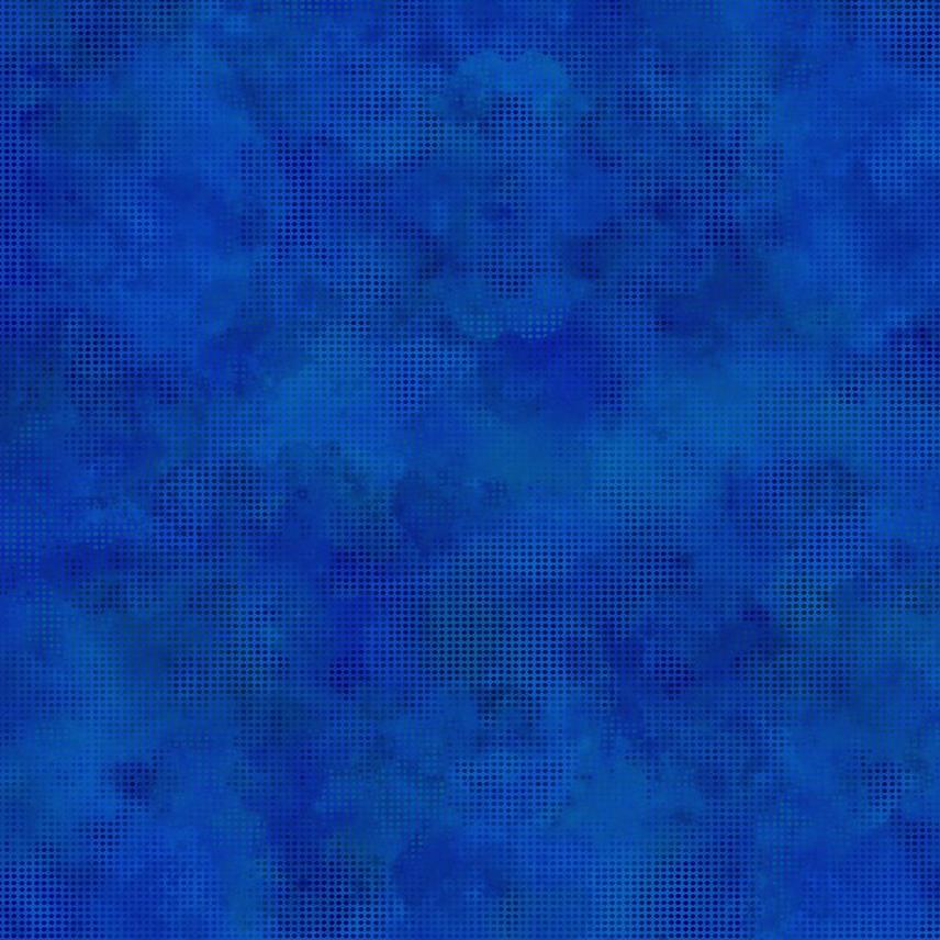 Dit Dot Evolution Quilt Fabric in Royal Blue