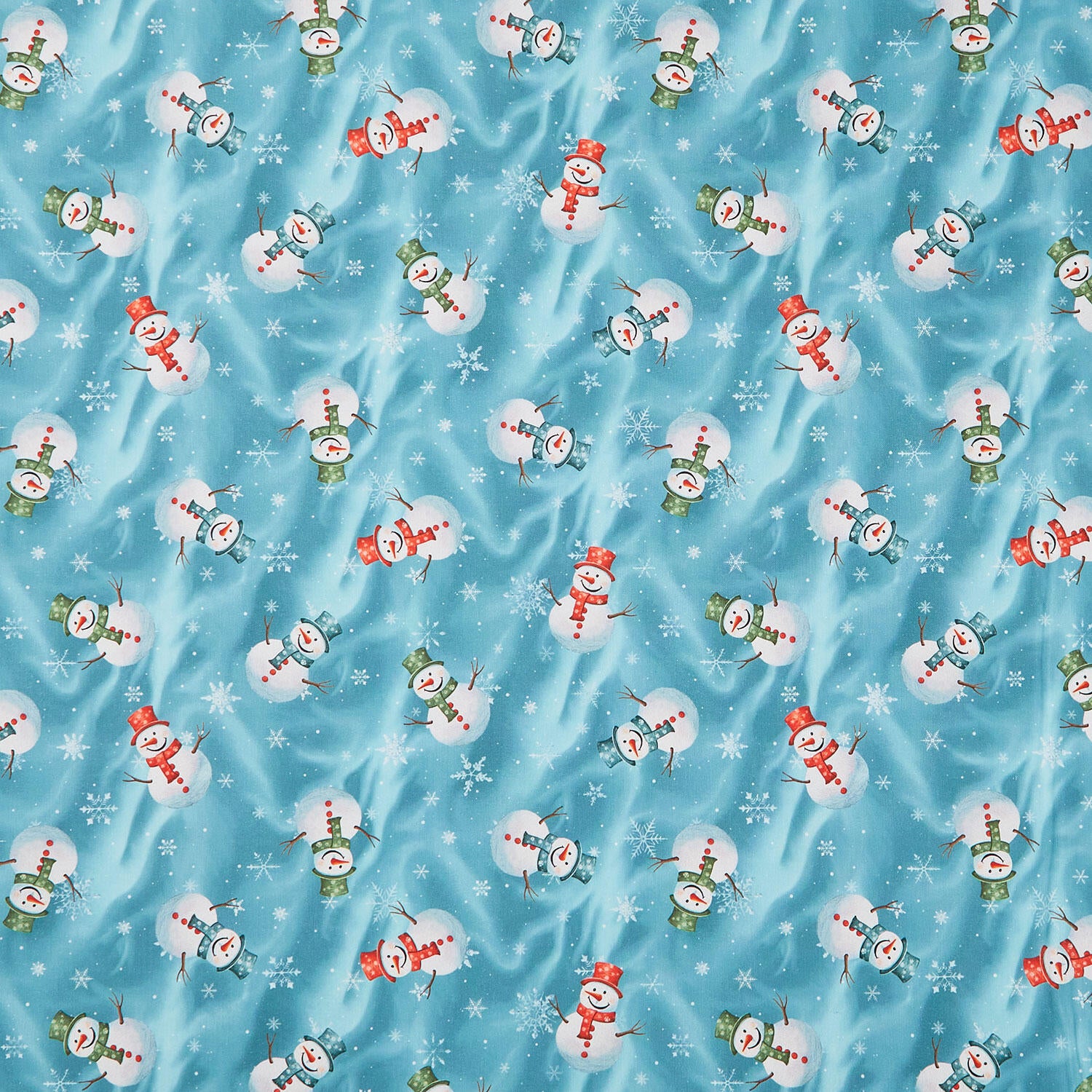Comfort and Joy - Snowmen Blue