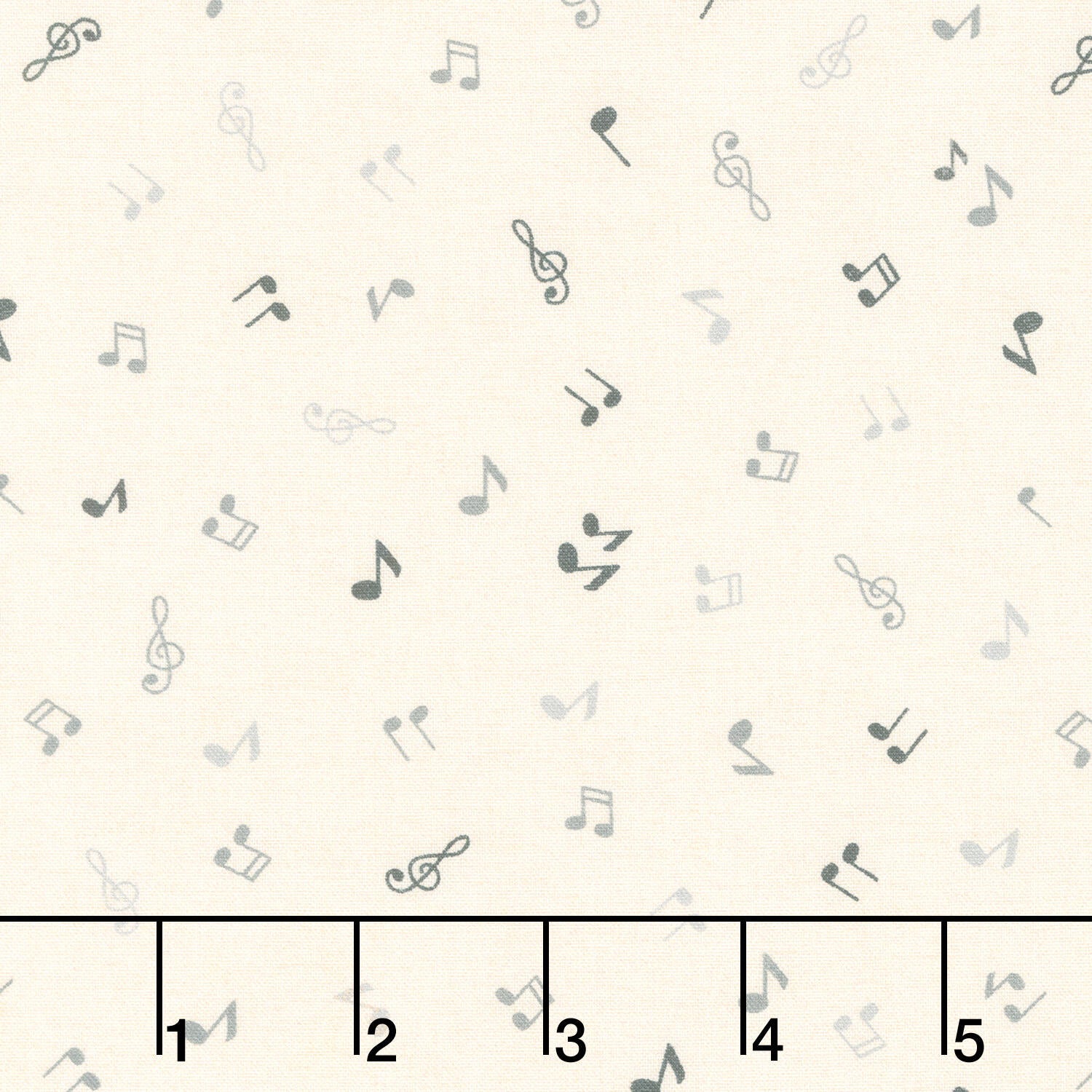 Feeling Jazzy - Music Notes Ivory
