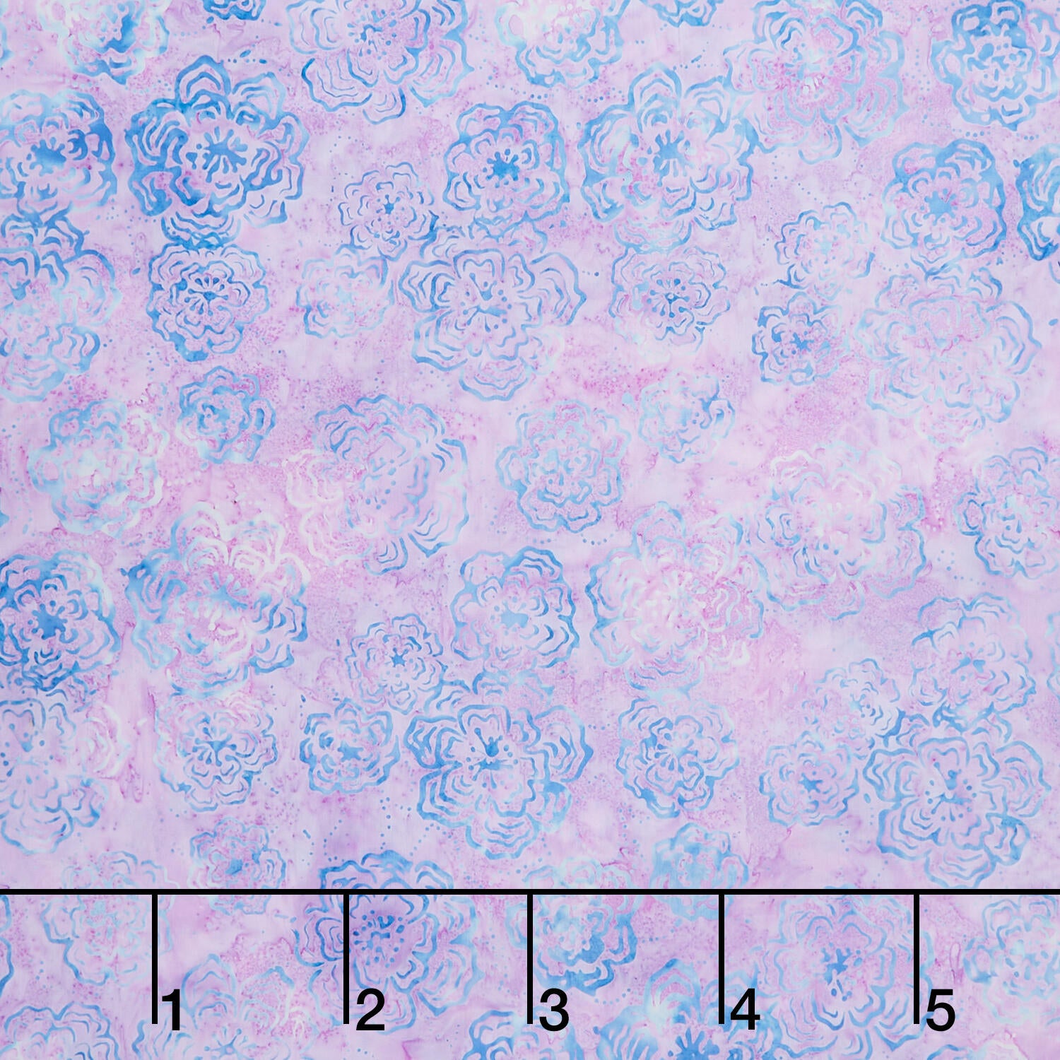 Tonga Batiks - Pastel Pearled Flowers Hydrangea