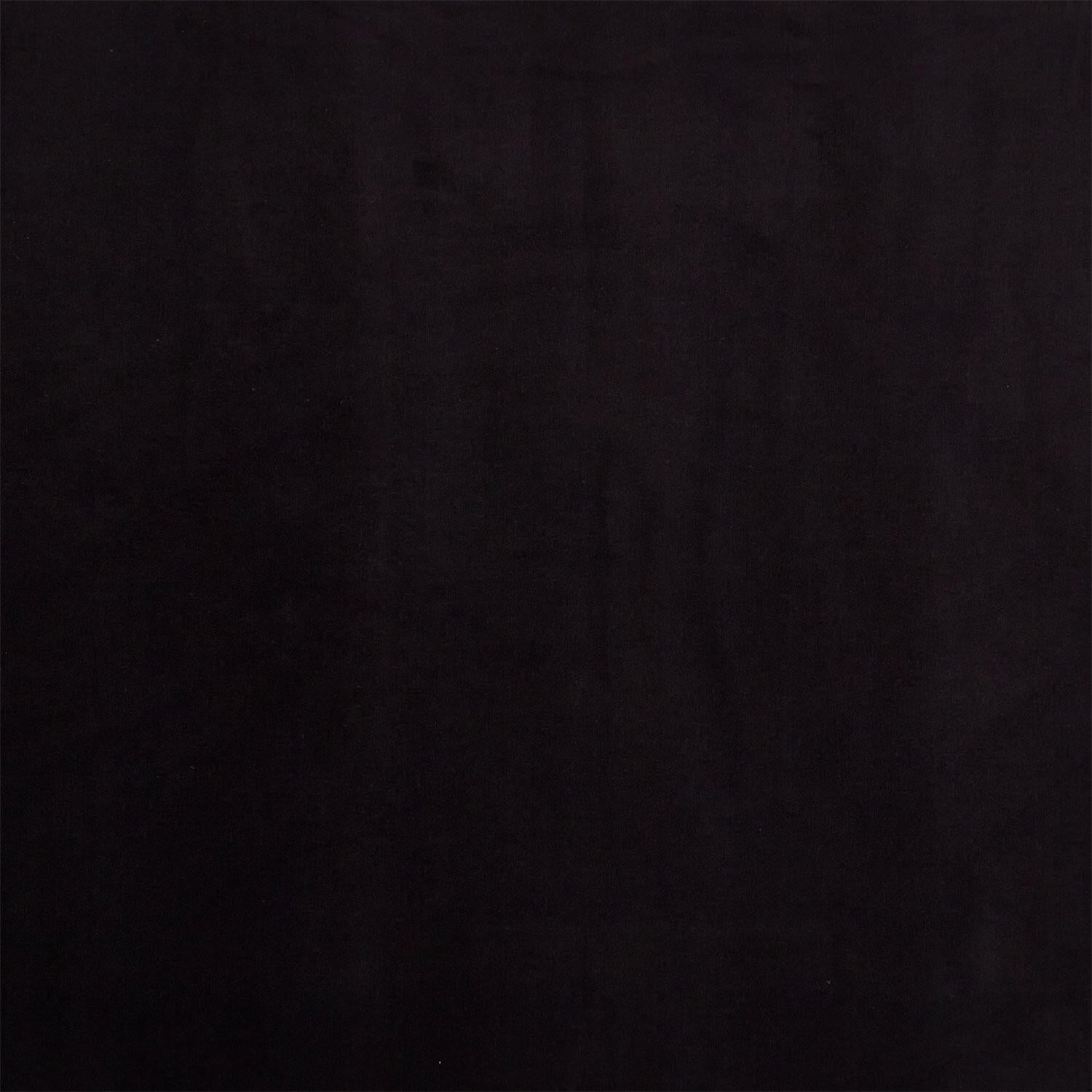 Lush Velveteen Wide - Solid Black
