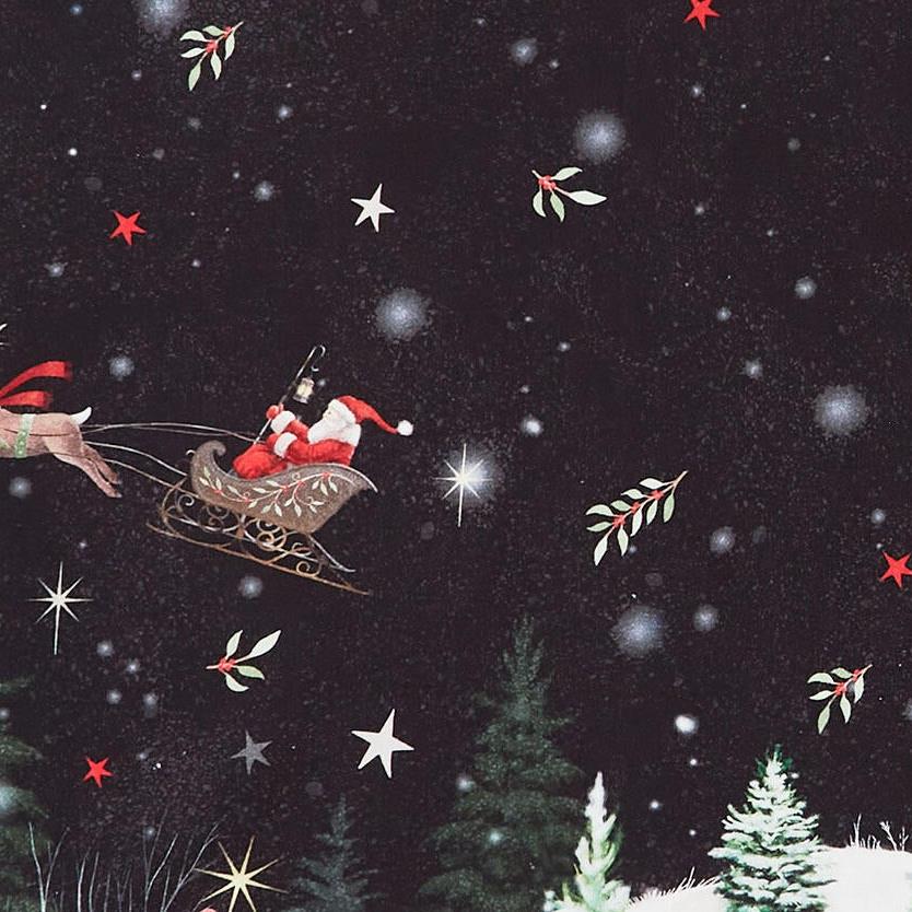 Believe - Santa's Scenic Double Border Multi