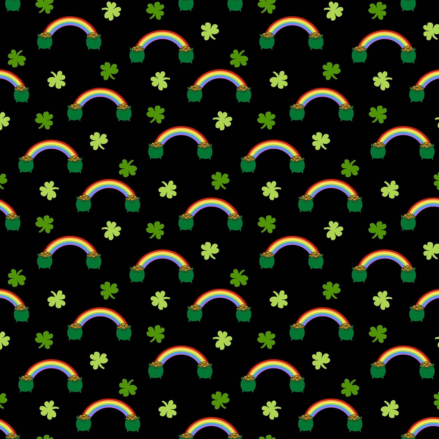 Three's A Charm - Pot 'O Gold - Black