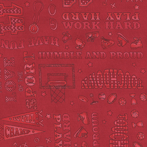 I Love Sports - Fat Quarter