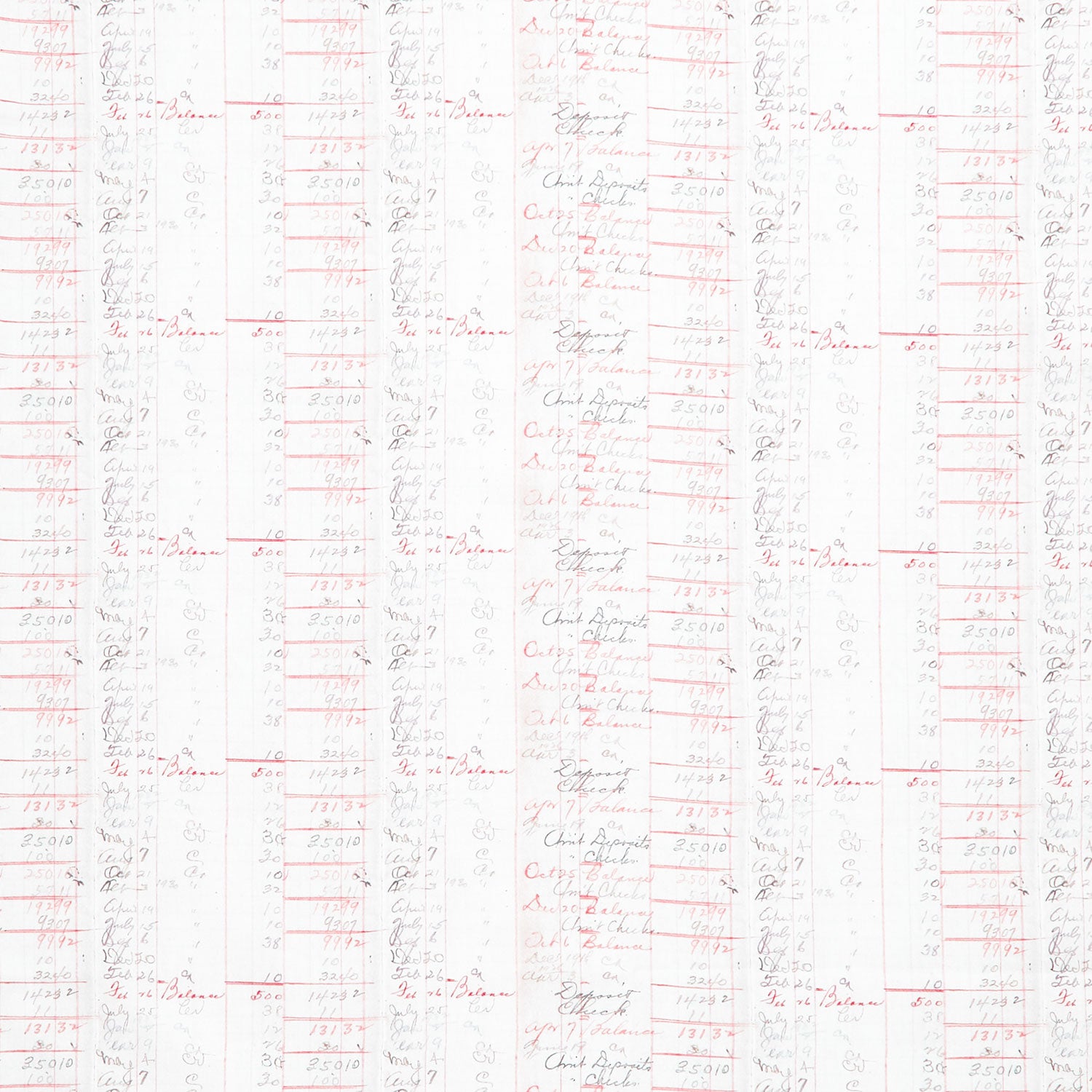 Eclectic Elements - Palette Red Ledger