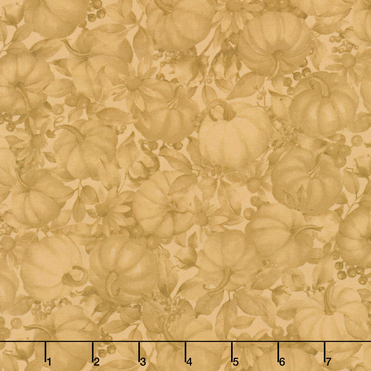 Bountiful - Tonal Pumpkins Gold