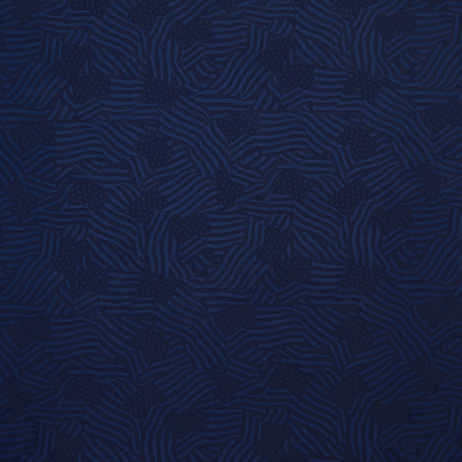 Stars Of Valor - Flag Texture Navy