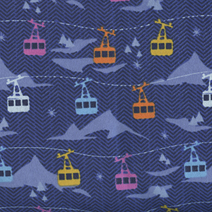 Gone Skiing - Fat Quarter