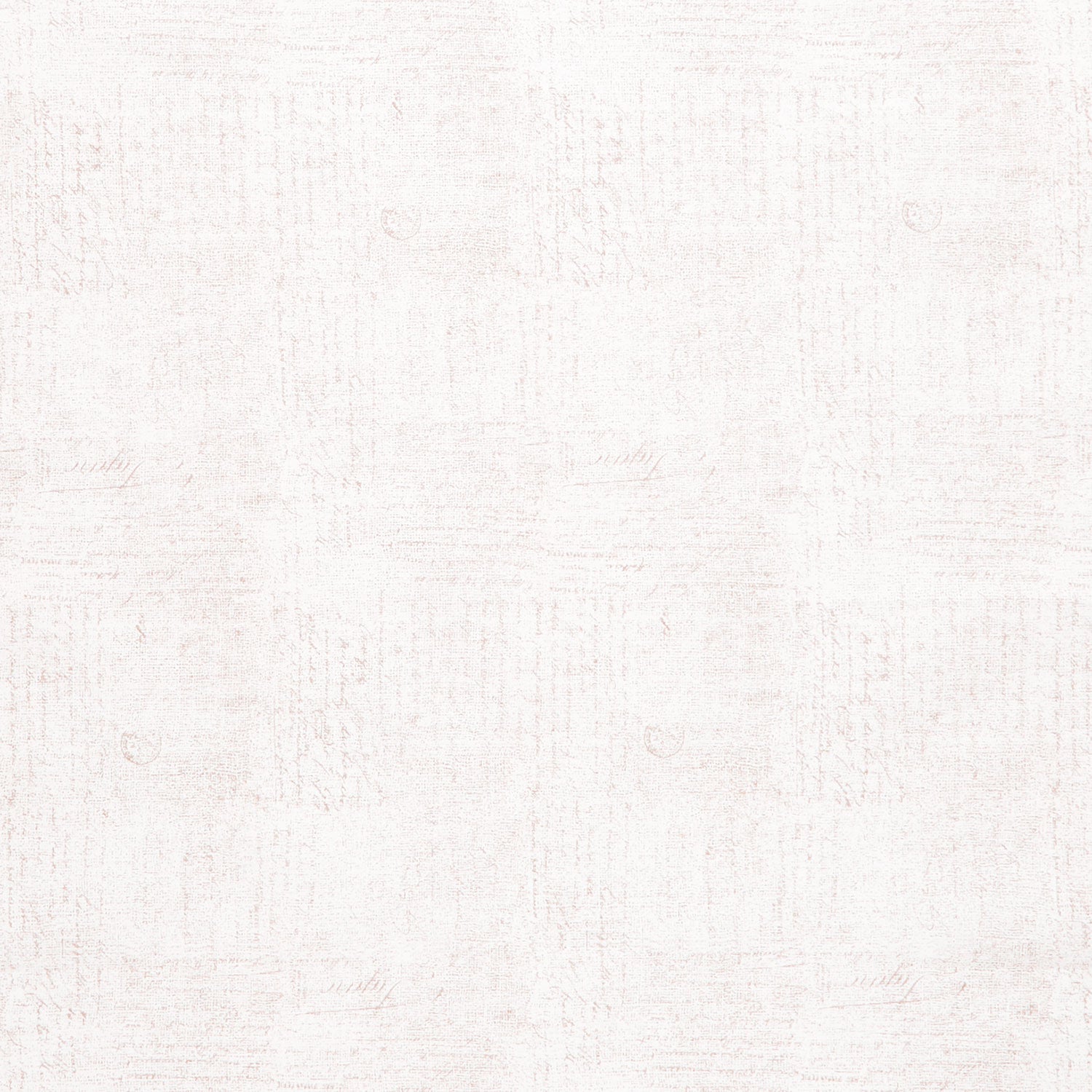 Lemon Bouquet - Handwriting Text On Woven Texture Ecru Digitally Printed