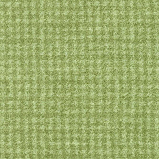 Woolies Flannel - Houndstooth Light Green