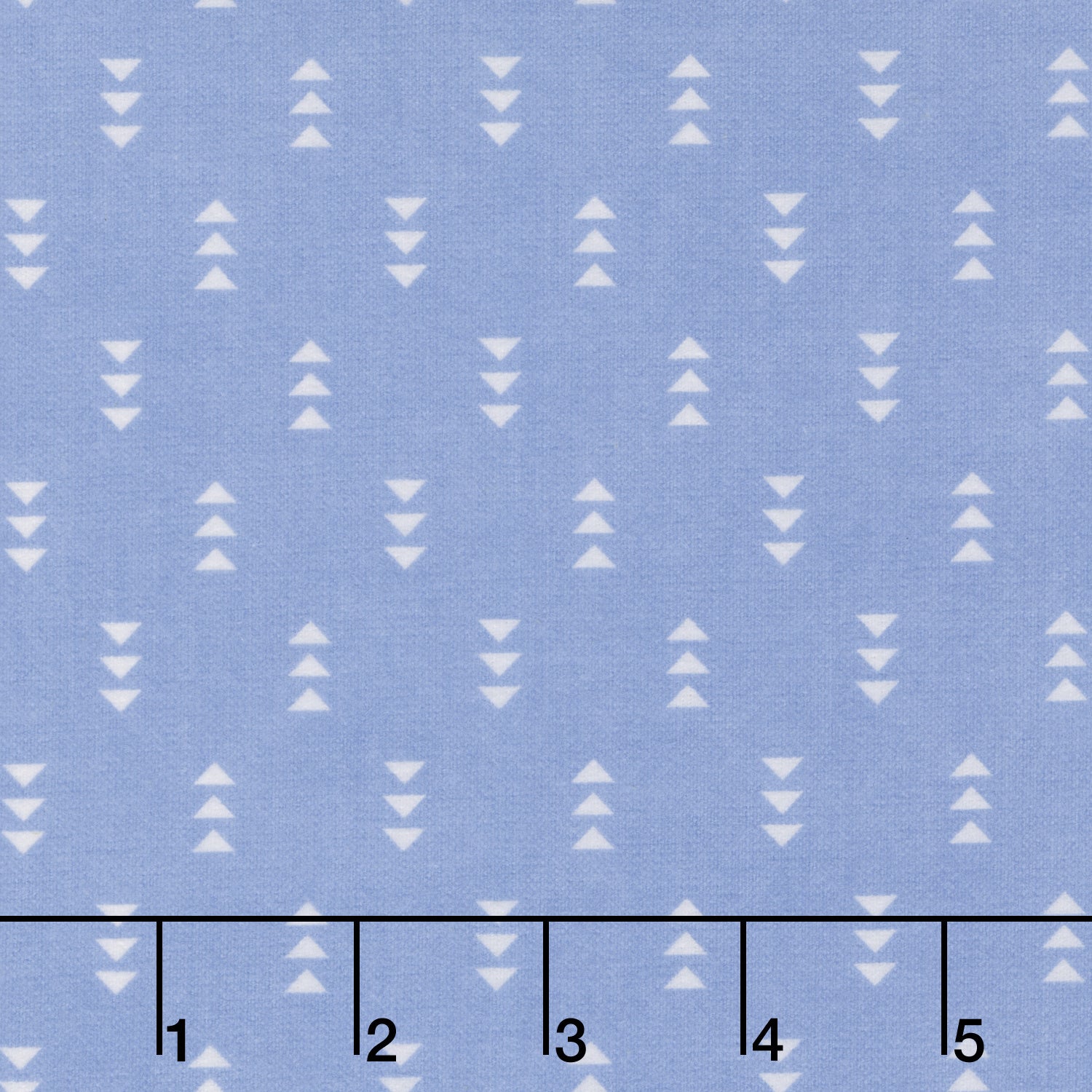 Cozy Cotton Flannels - Triangles Periwinkle
