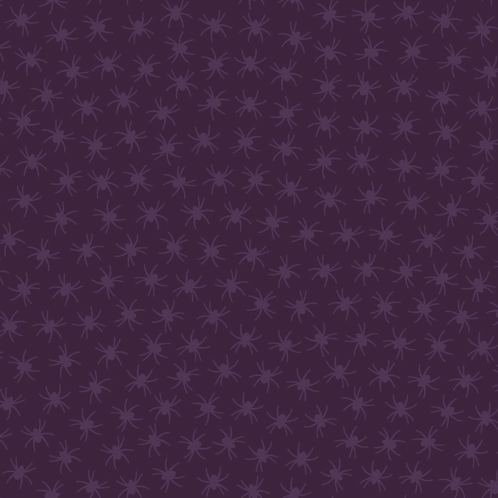 Web of Roses - Spider Dot - Purple