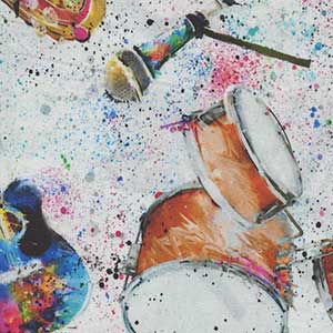 Rhythm & Hues - 44" x 15" Short Cut