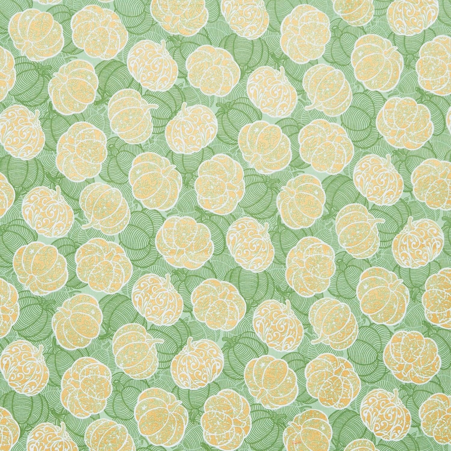 Sweet Pumpkin Spice - Pumpkins Basil Metallic