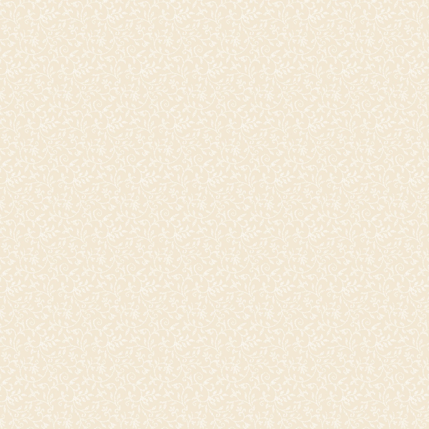 Hatfield Garden Jacobean Vine Cream Quilting Cotton Fabric Yardage - Cream