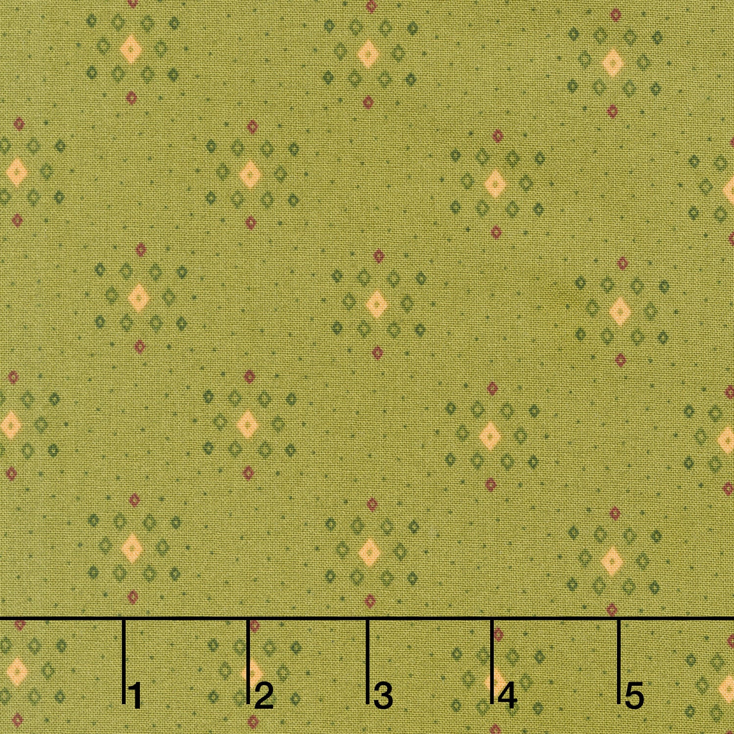 Scrap Basket Favorites - Geo Clusters Green