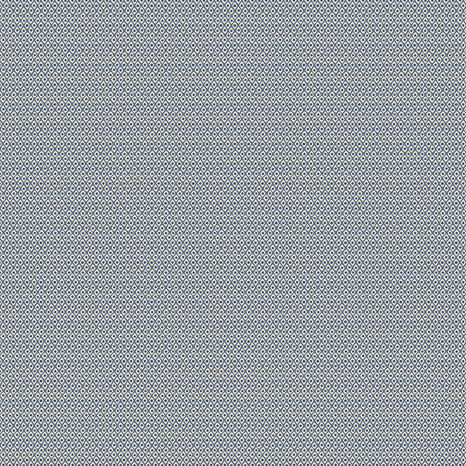 Hatfield Garden Dotted Lattice Lt Provinical Blue Quilting Cotton Fabric Yardage - Lt Provinical Blue