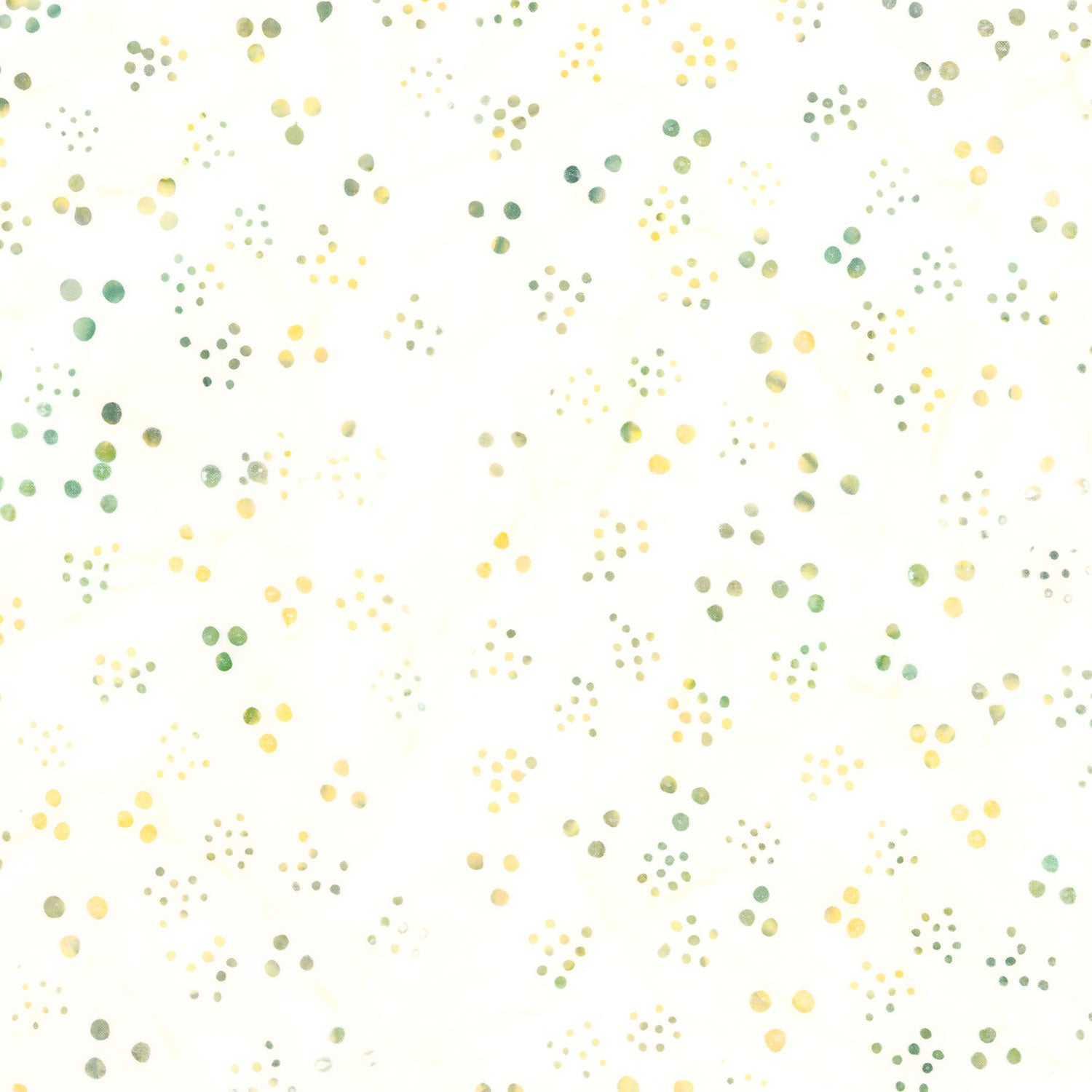 Tranquil Moments Batiks - Lots of Dots Snow