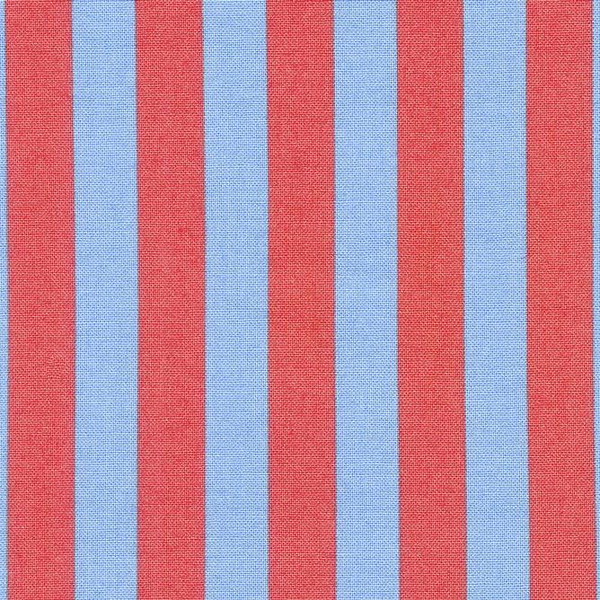 Tula Pink's All Stars - Pom Poms & Stripes Tent Stripe Lupine