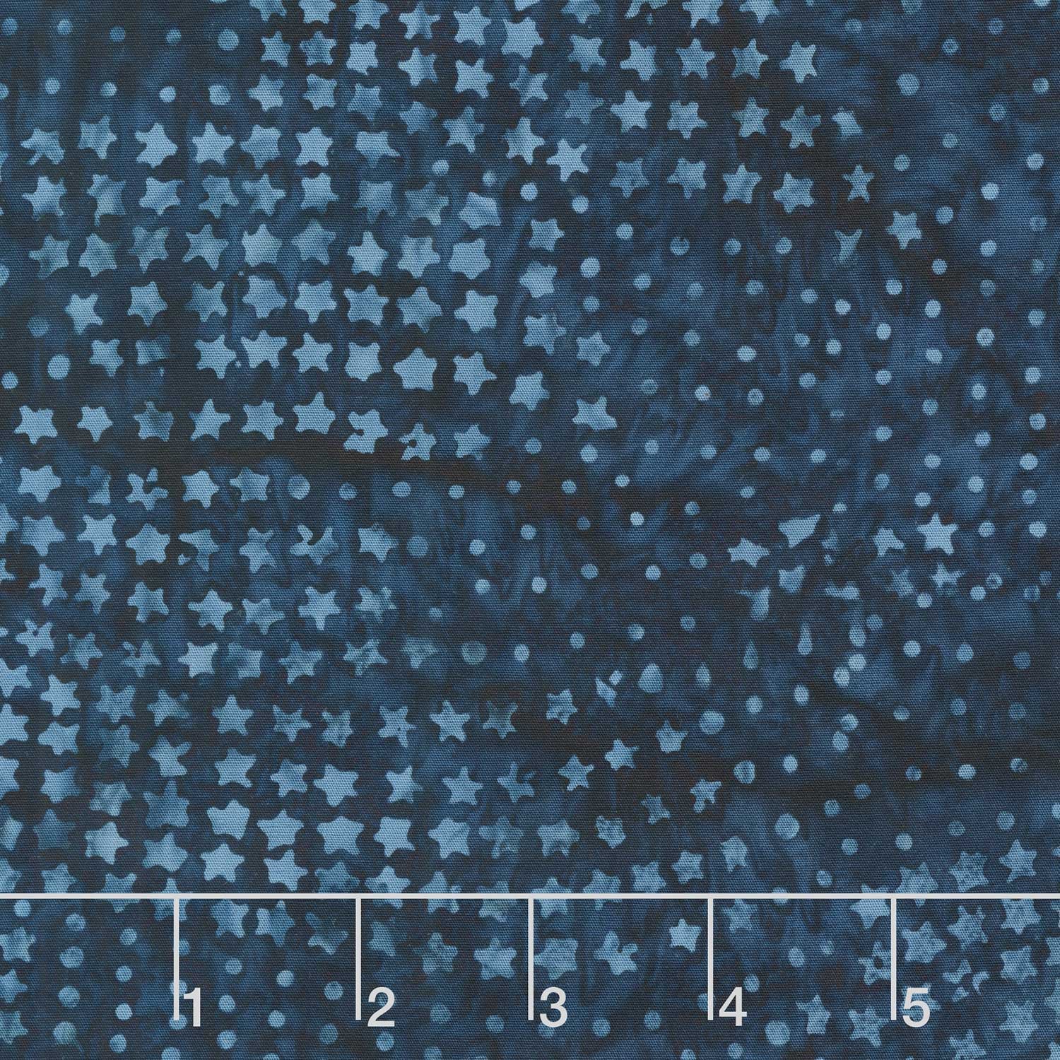 Tonga Batiks - USA USA Stars & Dots Justice