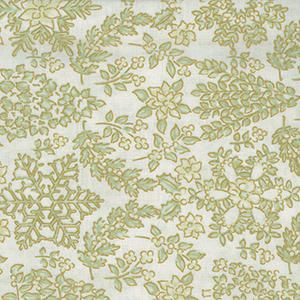 Holiday Flourish Snow Flower - Gold Metallic