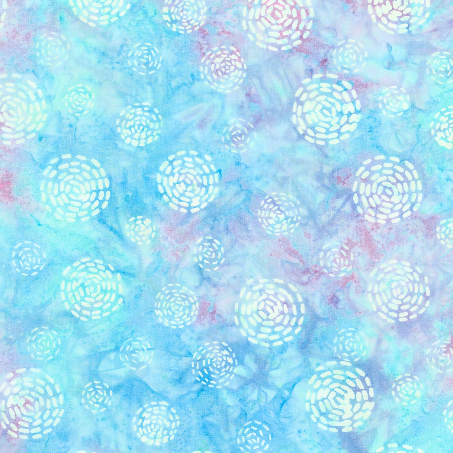 Tranquil Moments Batiks - Stitched Circles Confetti