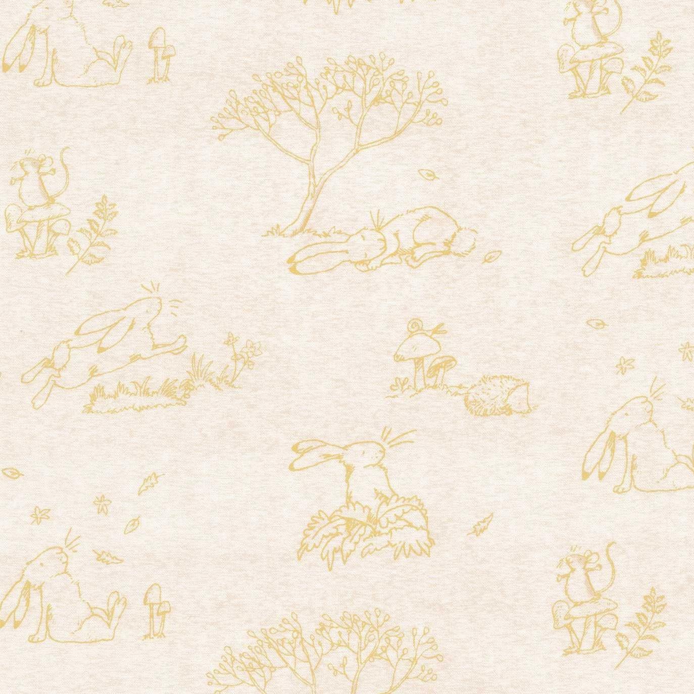 Guess How Much I Love You - Bunnies Toile Light Khaki