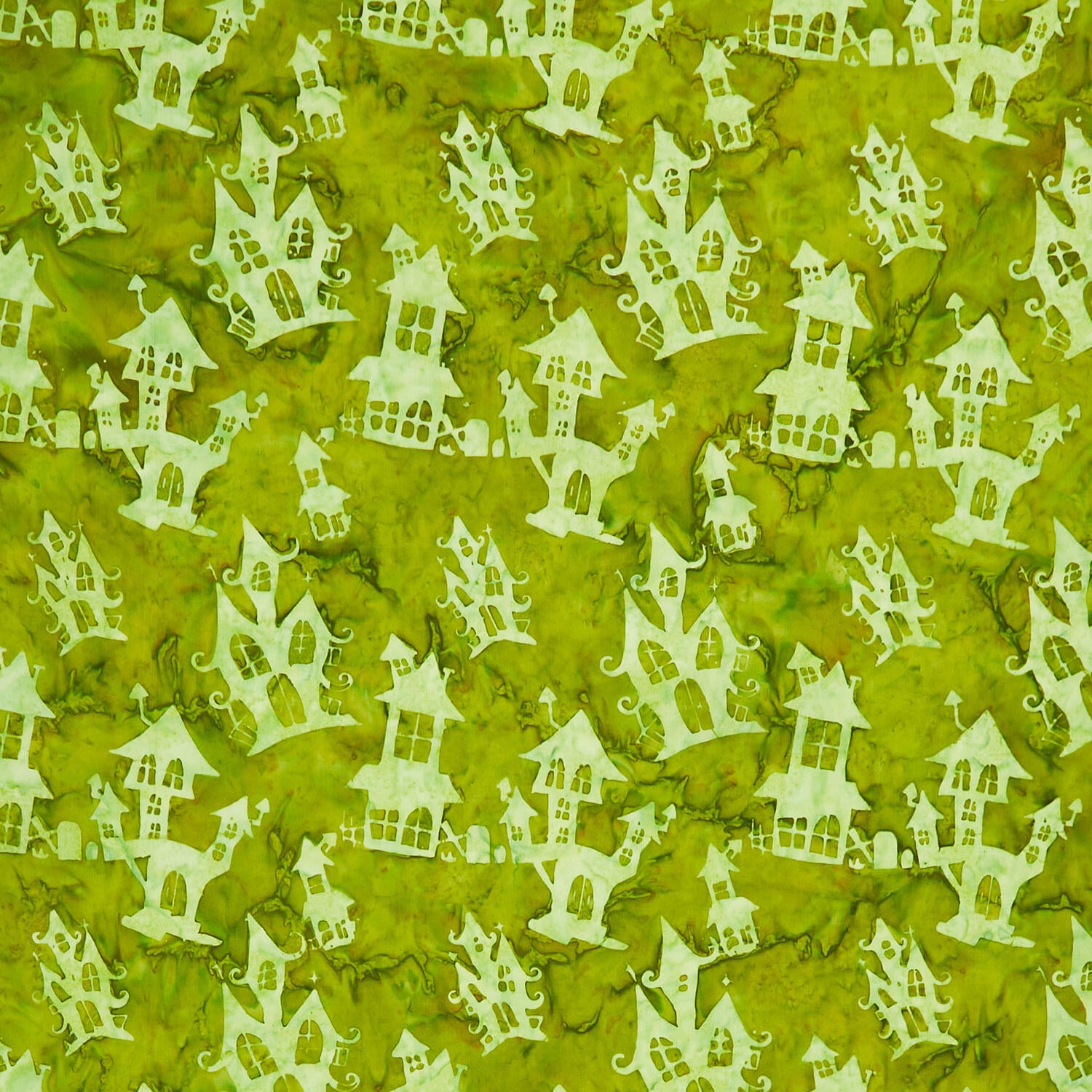 Tonga Batiks - Haunted Haunted House Poison