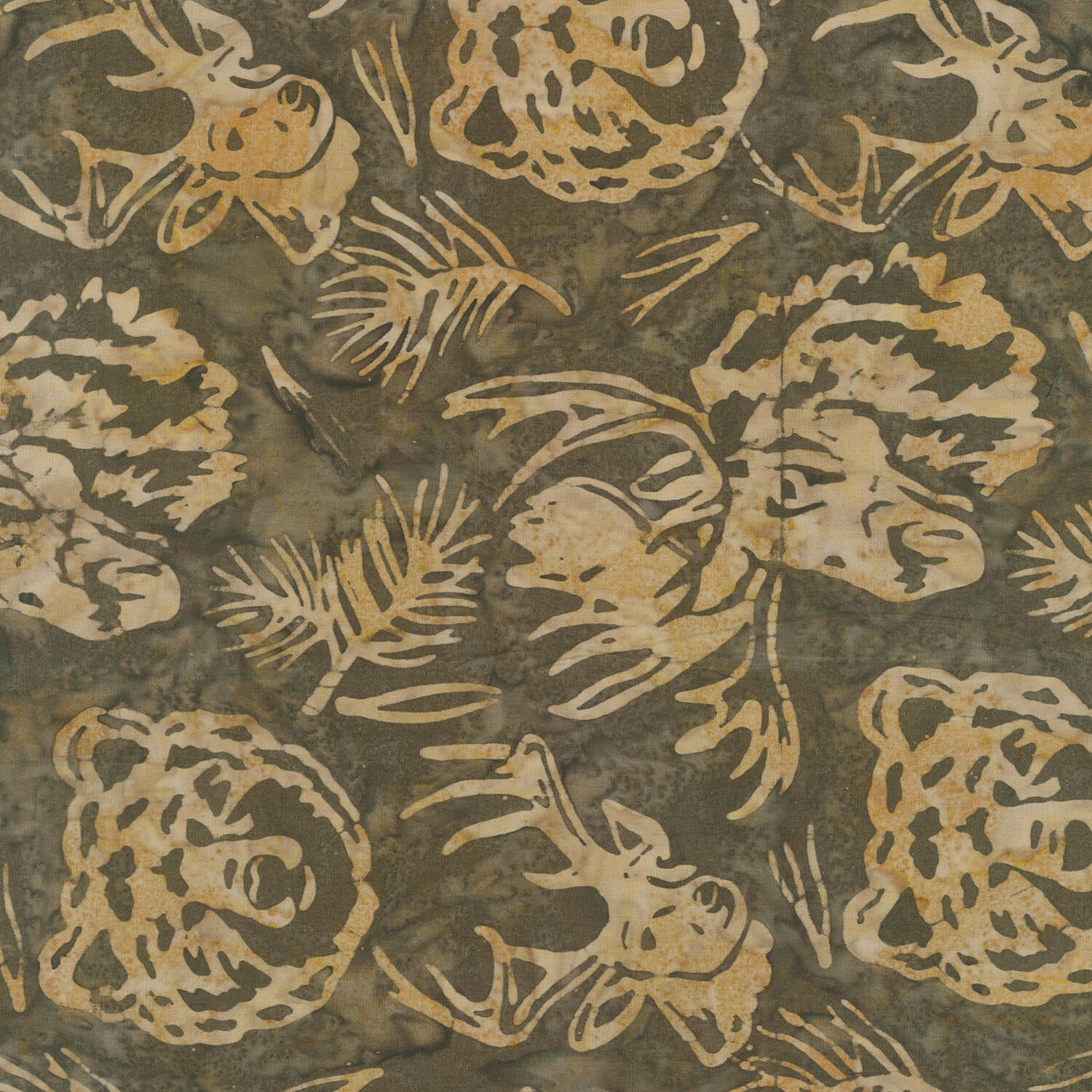 Artisan Batiks - Woodland Wonders Animals Brown