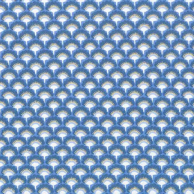 Isobel - Scallop Blue Metallic