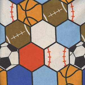 All Star Sports - Fat Quarter