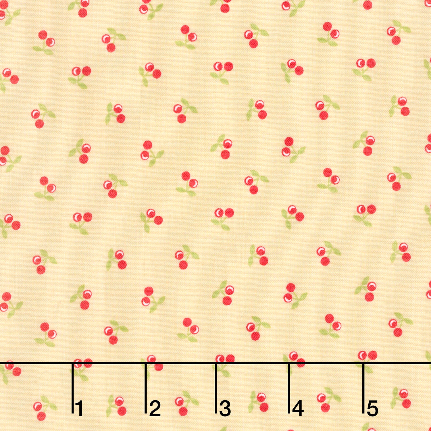 Cali and Co. - Cherries Soft Yellow