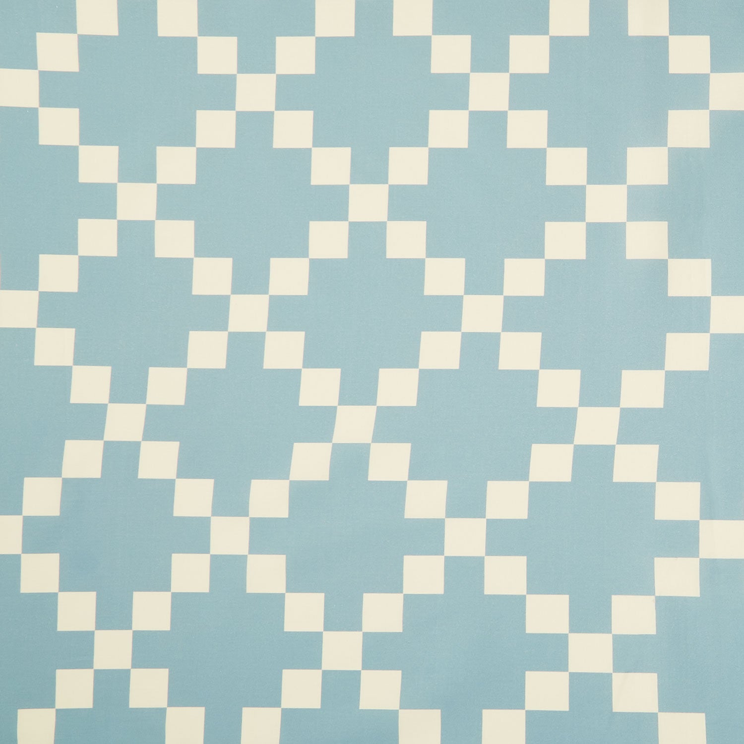Perfect Points - Nine Patch Cheater Print Blue