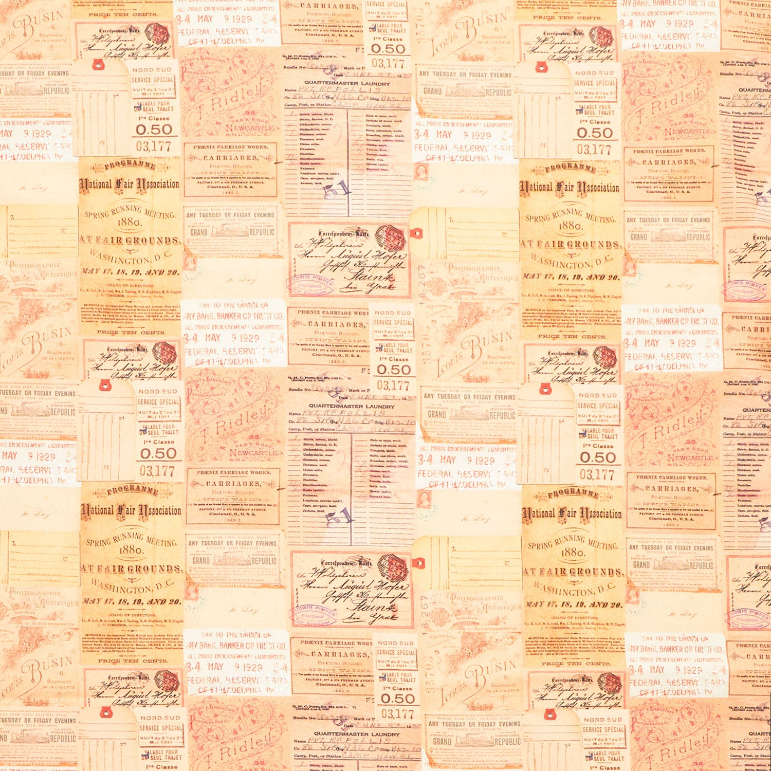 Eclectic Elements - Palette Orange Ephemera Orange