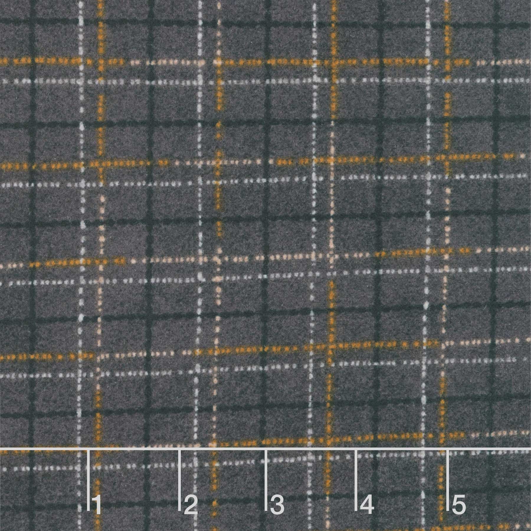 Where the Wind Blows - Burly Plaid Black Flannel
