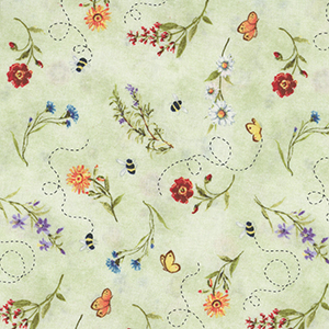 Gnome and Garden - 44" x 17" Short Cut