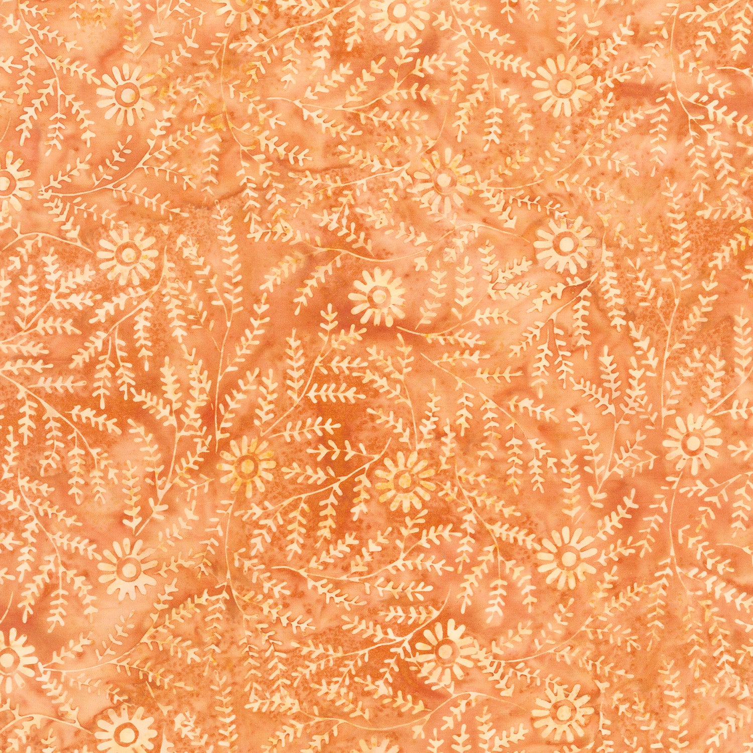 Twilight Batiks - Thyme Daisy Orange