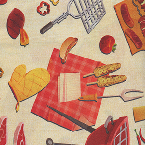 Backyard Bbq - Fat Quarter