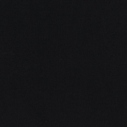 Kona Cotton Solid in Jet Black