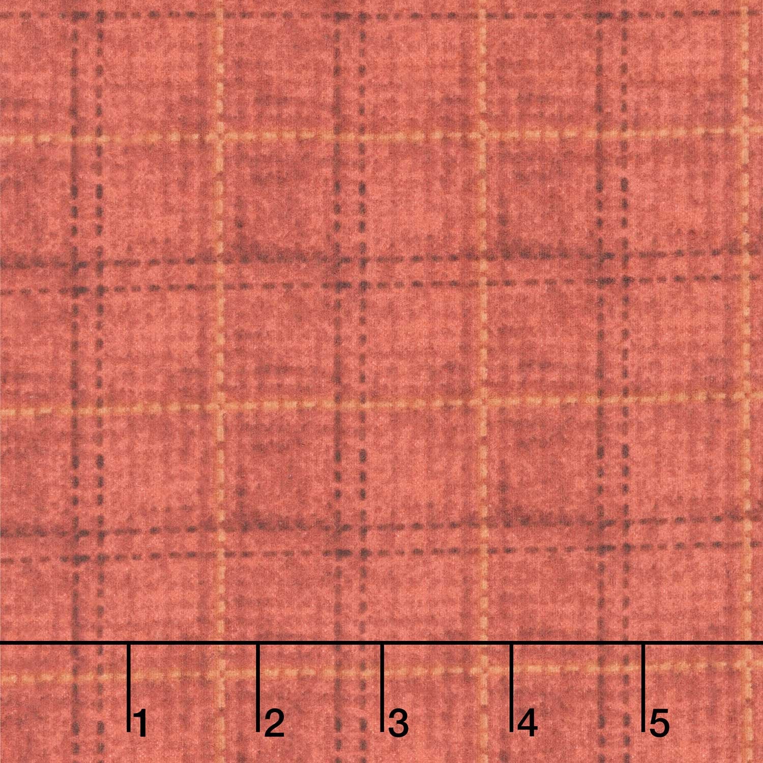 Where the Wind Blows - Window Pane Plaid Red Flannel