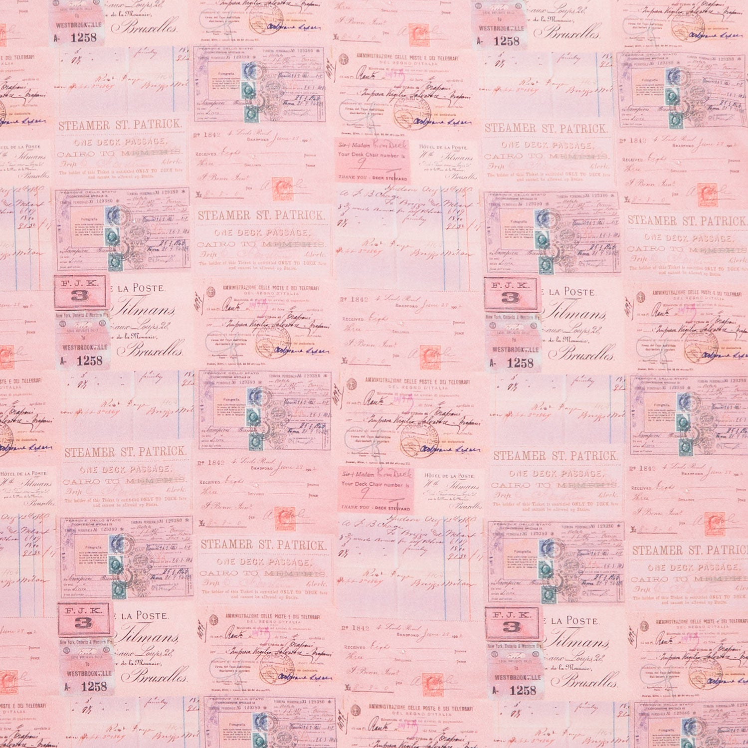 Eclectic Elements - Palette Pink Ephemera