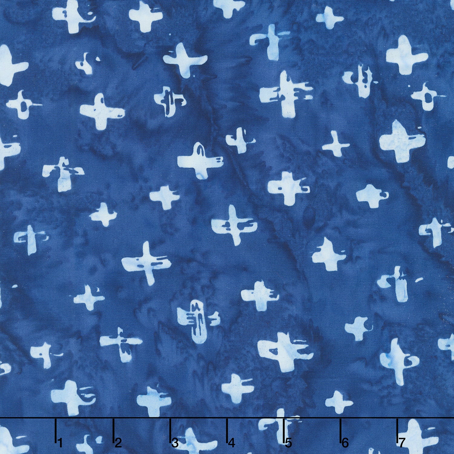 Indigo Batiks Vol. 2 - Crosses Navy