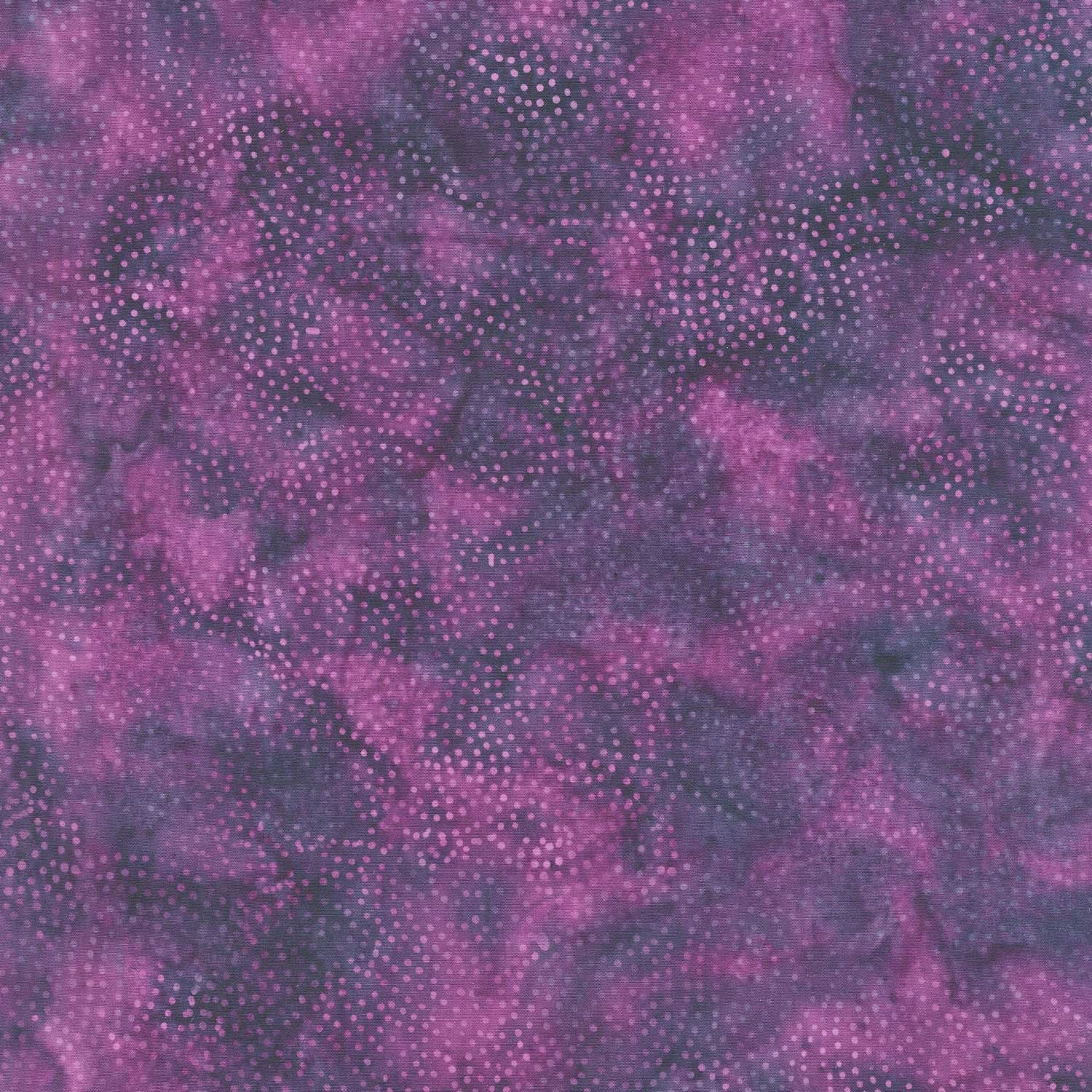 Reflections Batiks - Dot Swirl Purple
