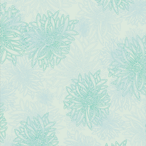 Floral Elements - Icy Blue