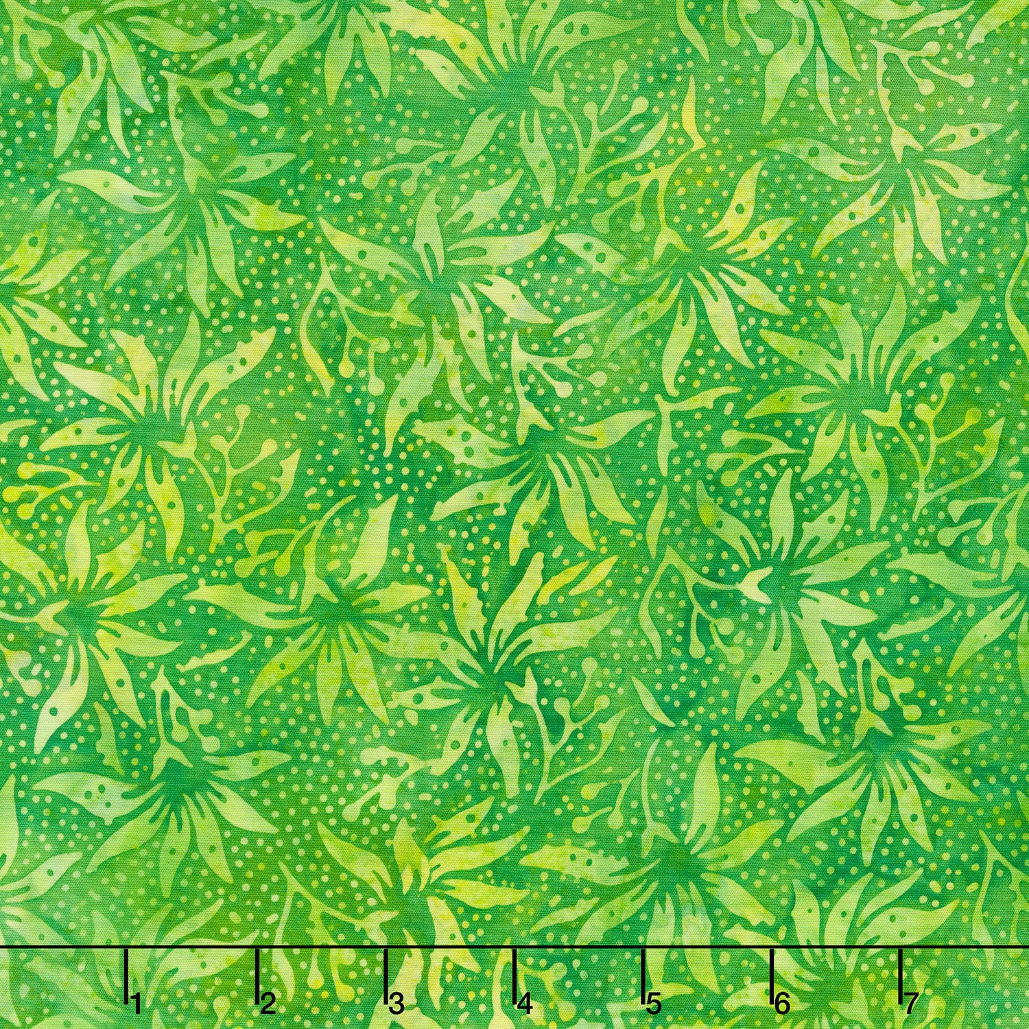 Tranquil Garden Batiks - Lilies Apple