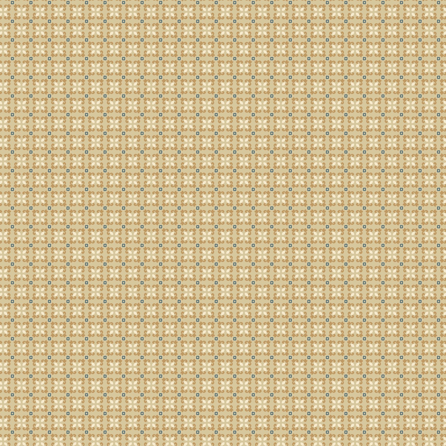 Parlor Room Cardiff Taupe/Metallic Quilting Cotton Fabric Yardage - Taupe/Metallic